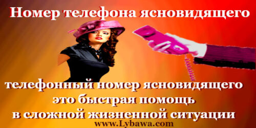 номер телефона ясновидящего